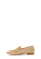 Laviovil İçi Dışı Hakiki Deri Bej Rahat Kadın Babet Ayakkabı AH084192615151321