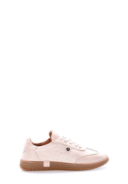 Laviovil İçi Dışı Hakiki Deri Bej Tarz Kadın Casual Ayakkabı AH082462612108