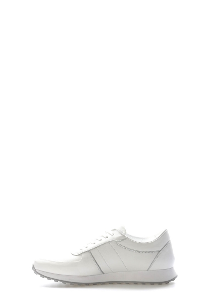 Laviovil İçi Dışı Hakiki Deri Beyaz Erkek Spor Sneaker Ayakkabı AH08951131661