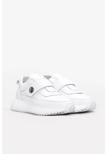 Laviovil İçi Dışı Hakiki Deri Beyaz Kadın Casual Günlük Ayakkabı AH0813626191115