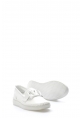 Laviovil İçi Dışı Hakiki Deri Beyaz Poli Taban Kadın Ayakkabı AH081642612149