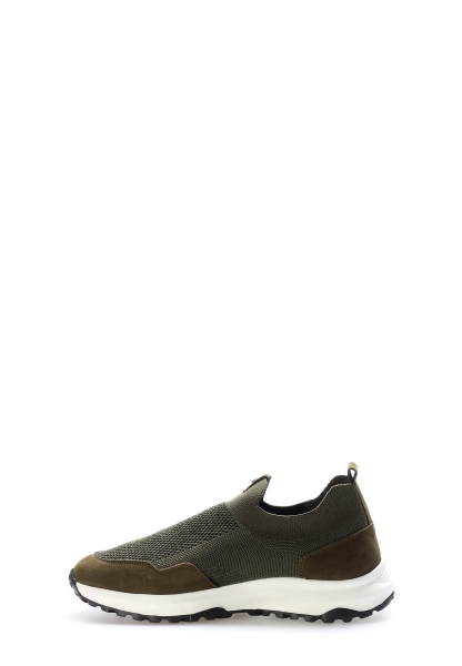 Laviovil İçi Dışı Hakiki Deri Haki EVA Erkek Spor Sneaker Ayakkabı AH082141312533