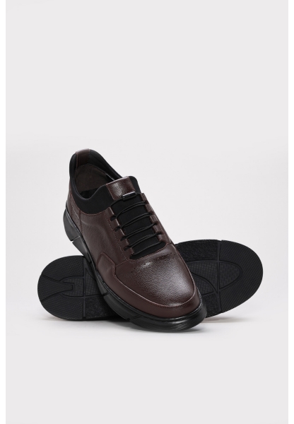 Laviovil İçi Dışı Hakiki Deri Kahve Erkek Casual Günlük Ayakkabı AH08126131242