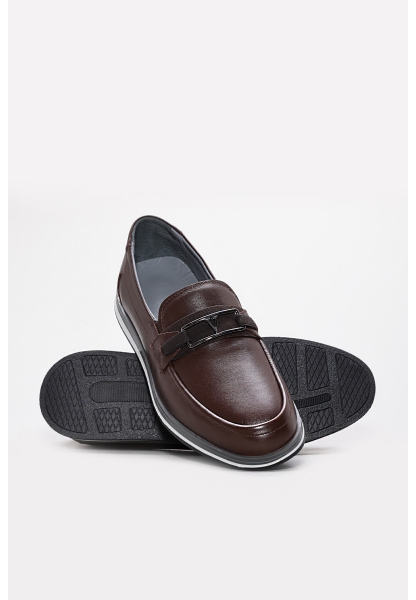 Laviovil İçi Dışı Hakiki Deri Kahve Erkek Casual Günlük Ayakkabı AH082411312118