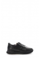 Laviovil İçi Dışı Hakiki Deri Siyah Erkek Spor Sneaker Ayakkabı AH08154111317186