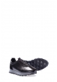 Laviovil İçi Dışı Hakiki Deri Siyah Erkek Spor Sneaker Ayakkabı AH081541319105