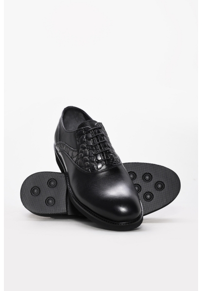 Laviovil İçi Dışı Hakiki Deri Siyah EVA Erkek Klasik Ayakkabı AH082651310728