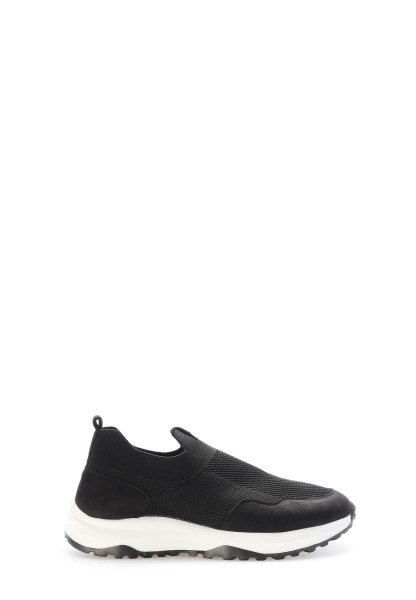 Laviovil İçi Dışı Hakiki Deri Siyah EVA Erkek Spor Sneaker Ayakkabı AH082141312533