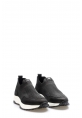 Laviovil İçi Dışı Hakiki Deri Siyah EVA Erkek Spor Sneaker Ayakkabı AH082141312533