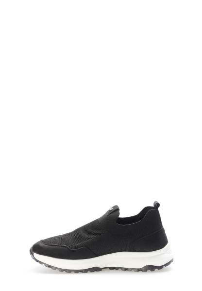 Laviovil İçi Dışı Hakiki Deri Siyah EVA Erkek Spor Sneaker Ayakkabı AH082141312533