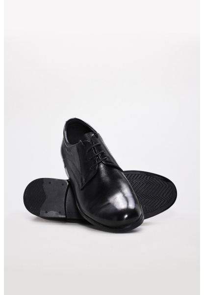 Laviovil İçi Dışı Hakiki Deri Siyah Termo Taban Erkek Klasik Ayakkabı AH08218711107