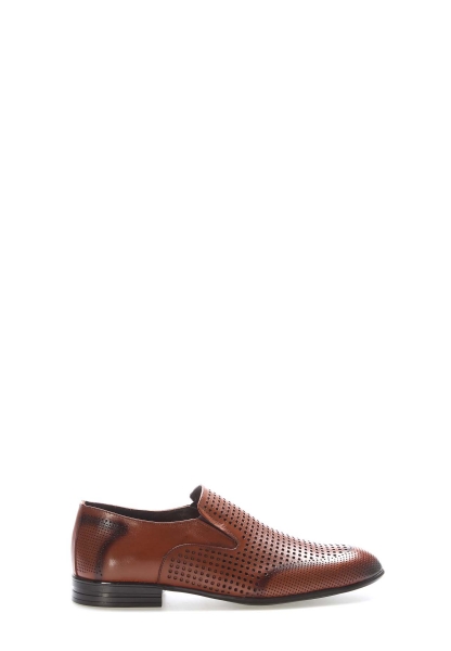 Laviovil İçi Dışı Hakiki Deri Taba Erkek Klasik Ayakkabı AH08218131606