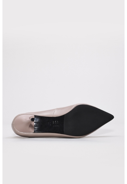 Laviovil İçi Dışı Hakiki Deri Vizon Kadın İnce Topuklu Ayakkabı AH082152611987