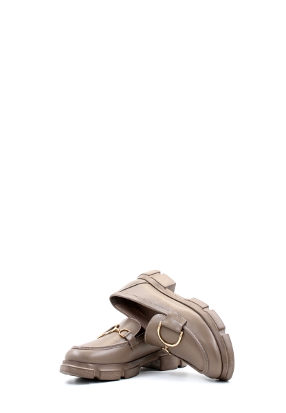 Laviovil İçi Dışı Hakiki Deri Vizon Şık Kadın Casual Ayakkabı AH08217261708609