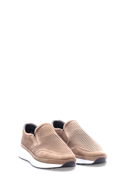 Laviovil İçi Dışı Hakiki Nubuk Deri Vizon Erkek Spor Sneaker Ayakkabı AH088561315115