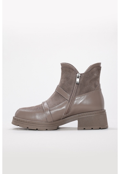 Laviovil İçi Dışı Hakiki Süet Deri Vizon Tarz Kadın Bot AH0823319261706