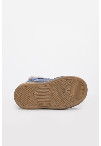 Laviovil İçi Kürklü Dışı Hakiki Deri  Siyah Kot Unisex Çocuk  Bot AH08157112412820