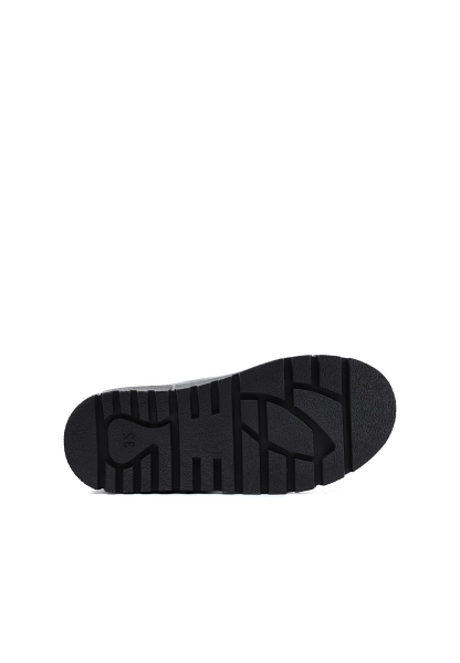 Laviovil İçi Kürklü Dışı Hakiki Floter Deri Siyah Unisex Çocuk Bot AH0876911241239