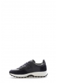 Laviovil Kaliteli Hakiki Deri Lacivert Bağcıklı Erkek Spor Sneaker Ayakkabı AH087231315175