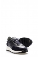 Laviovil Kaliteli Hakiki Deri Lacivert Bağcıklı Erkek Spor Sneaker Ayakkabı AH087231315175