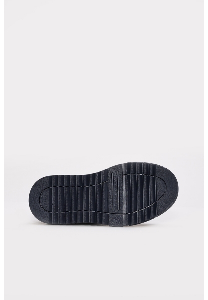 Laviovil Kaliteli Hakiki Deri Lacivert Tarz Unisex Çocuk Spor Bot AH08612196116316