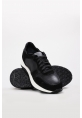 Laviovil Kaliteli Hakiki Deri Siyah Antik EVA Erkek Sneaker Ayakkabı AH08530131256926