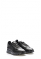 Laviovil Kaliteli Hakiki Deri Siyah Bağcıklı Erkek Spor Sneaker Ayakkabı AH087231315175