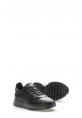 Laviovil Kaliteli Hakiki Deri Siyah Bağcıklı Erkek Spor Sneaker Ayakkabı AH087231315175