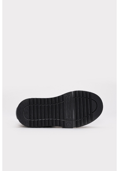 Laviovil Kaliteli Hakiki Deri Siyah Tarz Unisex Çocuk Spor Bot AH08612196116316