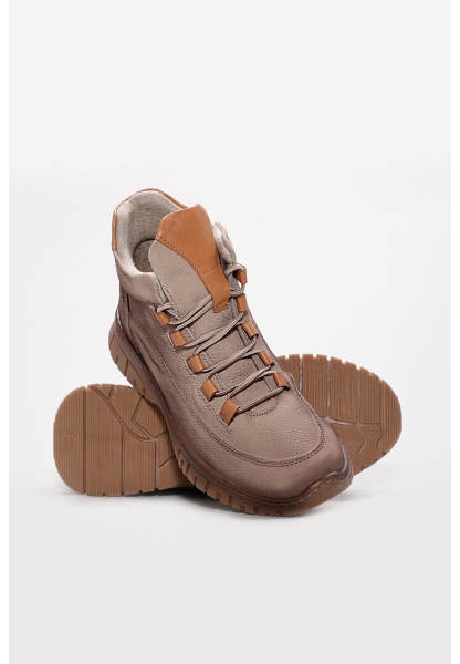 Laviovil Kaliteli Hakiki Nubuk Deri Vizon Kadın Spor Bot AH087571926125709