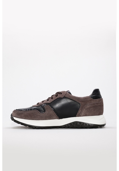 Laviovil Kaliteli Hakiki Süet Deri Kahve EVA Erkek Sneaker Ayakkabı AH08530131256926