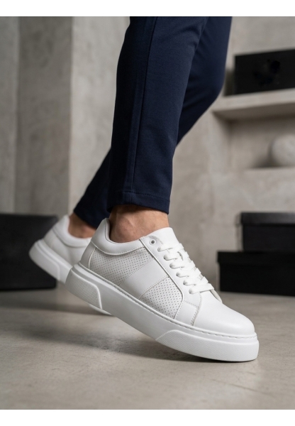 LVO0247 Erkek Sneaker Günlük Casual Spor Ayakkabı Beyaz