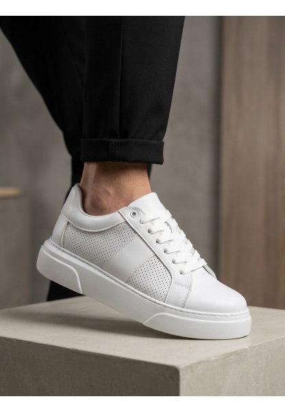 LVO0247 Erkek Sneaker Günlük Casual Spor Ayakkabı Beyaz