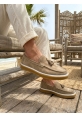 LVO0250 %100 İçi Dışı Hakiki Deri Erkek Bej Süet Casual Loafer Püskül Detaylı Kauçuk Rahat Taban Dikişli Ayakkabı