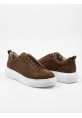LVO0581 Erkek Sneaker Günlük Casual Spor Ayakkabı Kahvrengi Beyaz Taban 