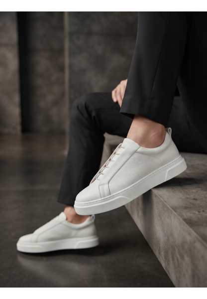 LVO0581 Erkek Sneaker Günlük Casual Spor Beyaz Ayakkabı 