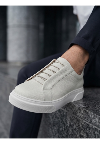 LVO0581 Erkek Sneaker Günlük Casual Spor Beyaz Ayakkabı 